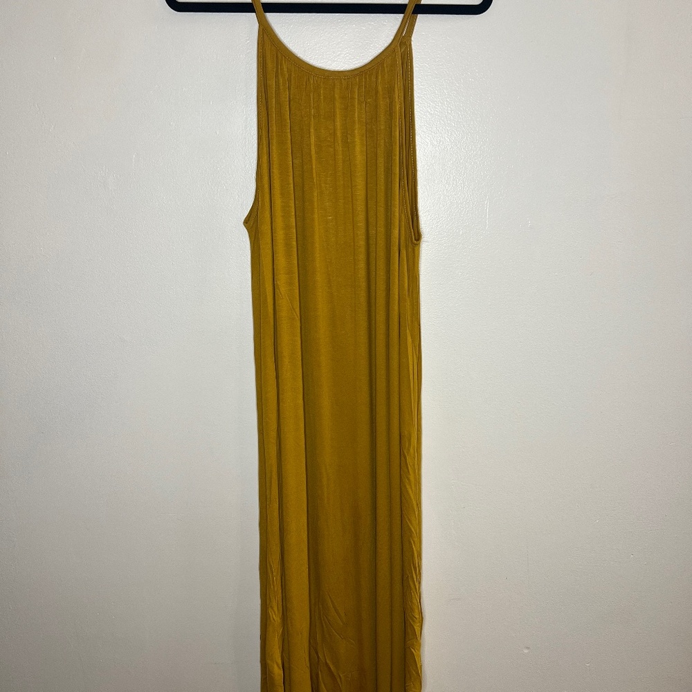 Gold Maxi Dress